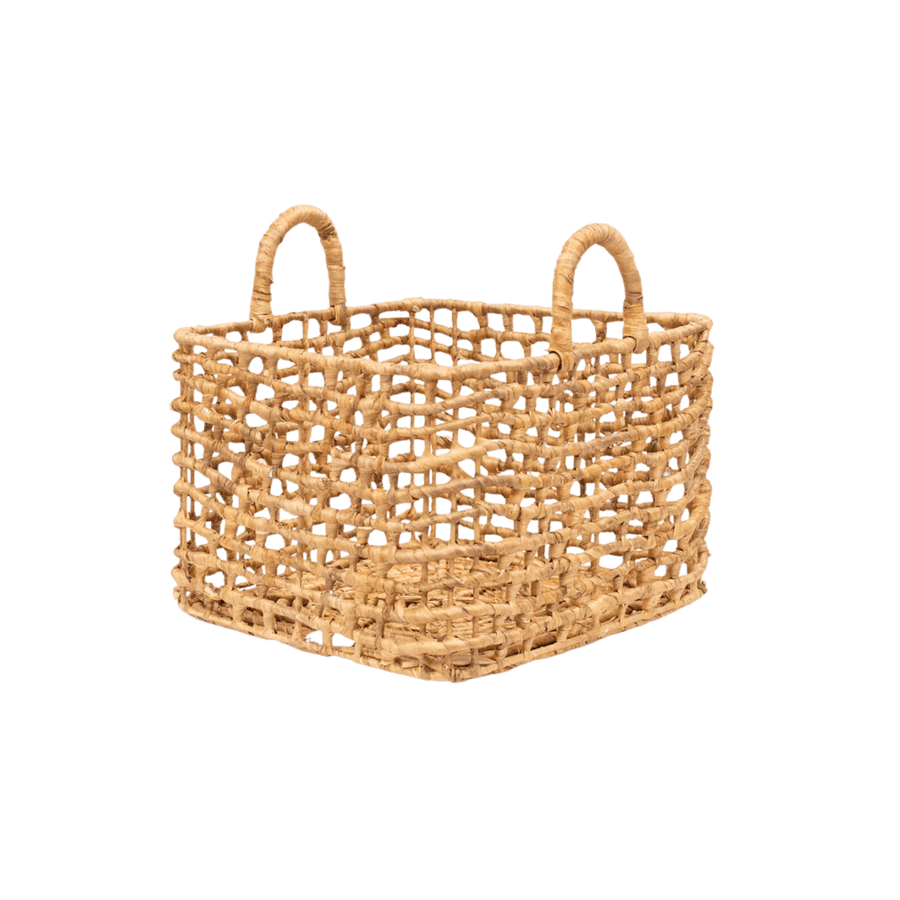 Zoco Home Home accessories Water Hyacinth Square Basket | L