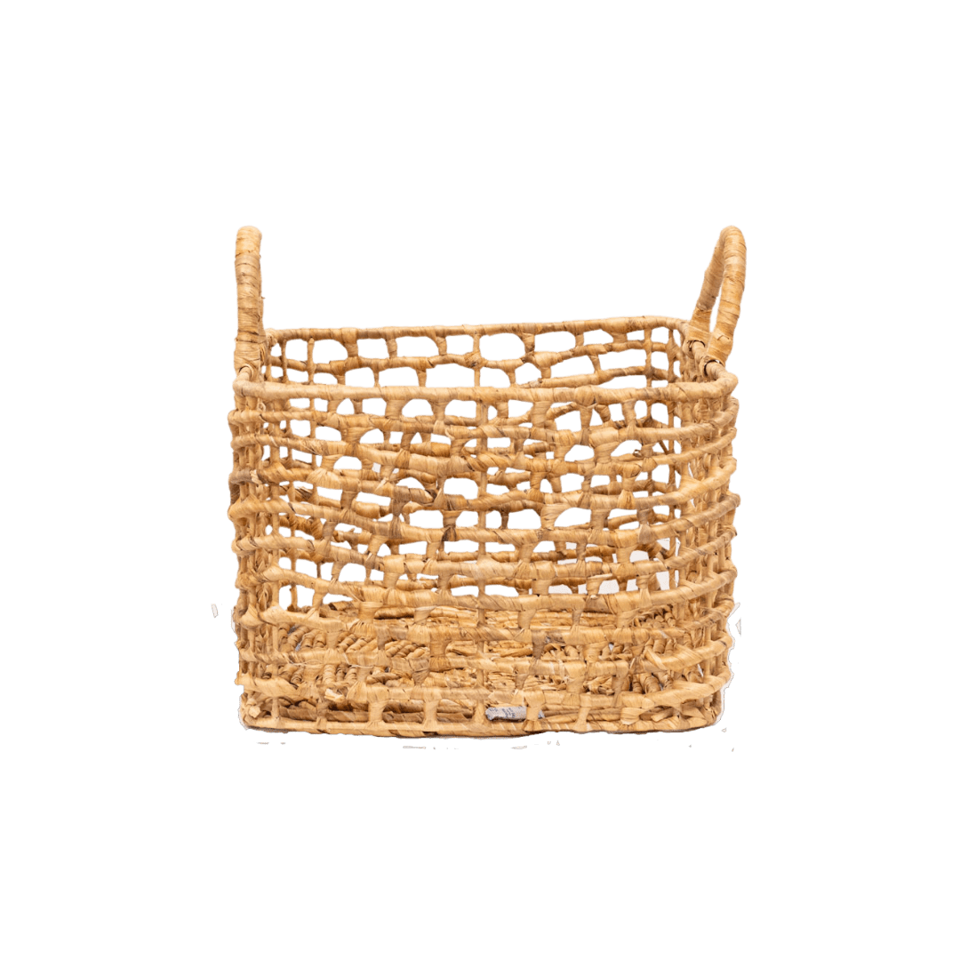 Zoco Home Home accessories Water Hyacinth Square Basket | L