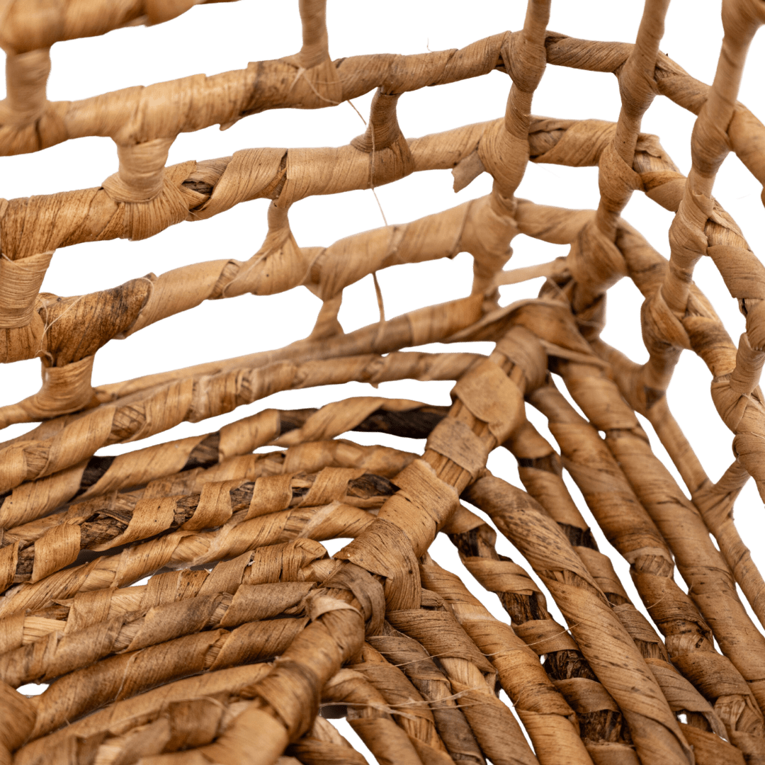 Zoco Home Decor/Accessories Water Hyacinth Square Basket | M