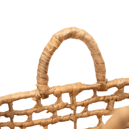 Zoco Home Decor/Accessories Water Hyacinth Square Basket | S