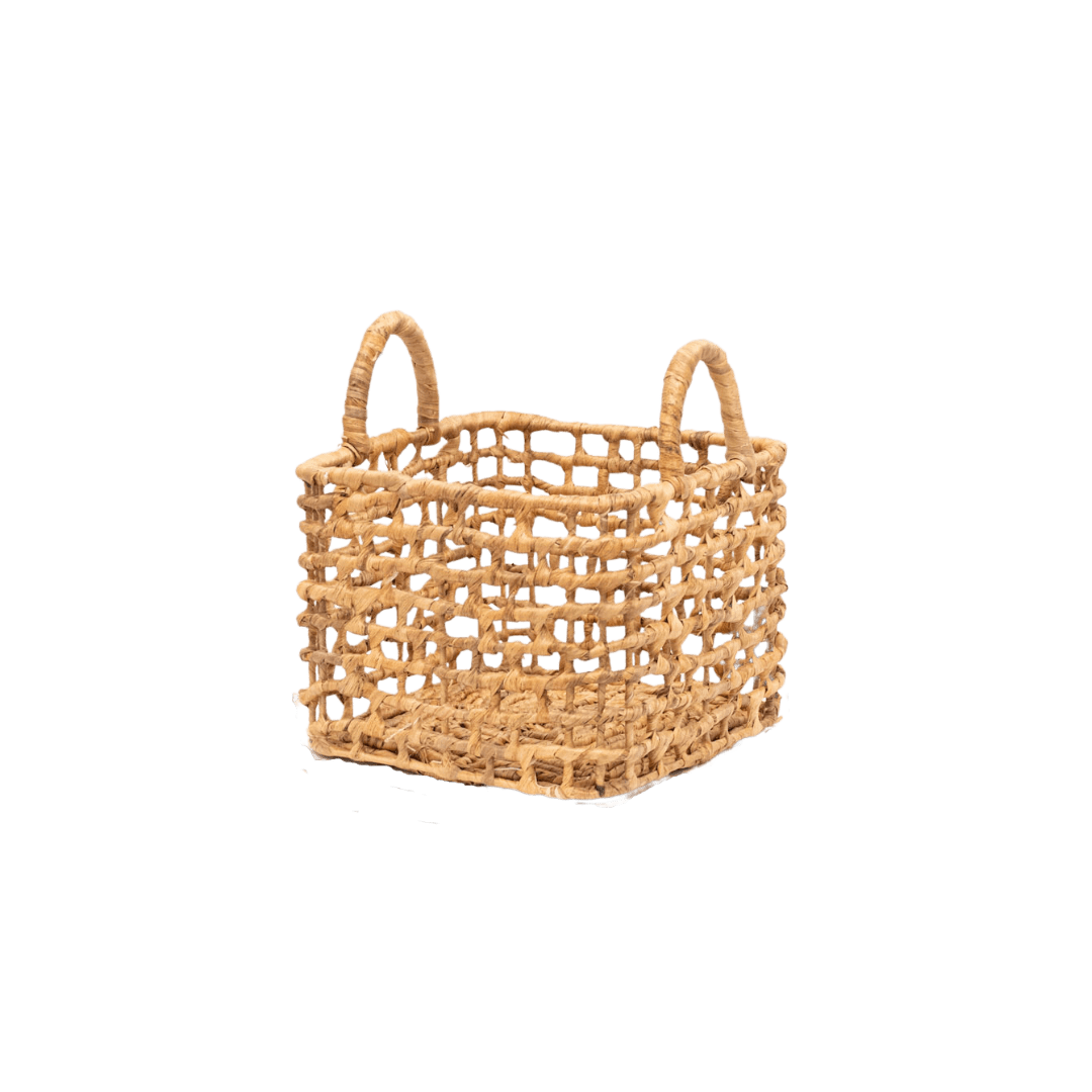Zoco Home Home accessories Water Hyacinth Square Basket | S