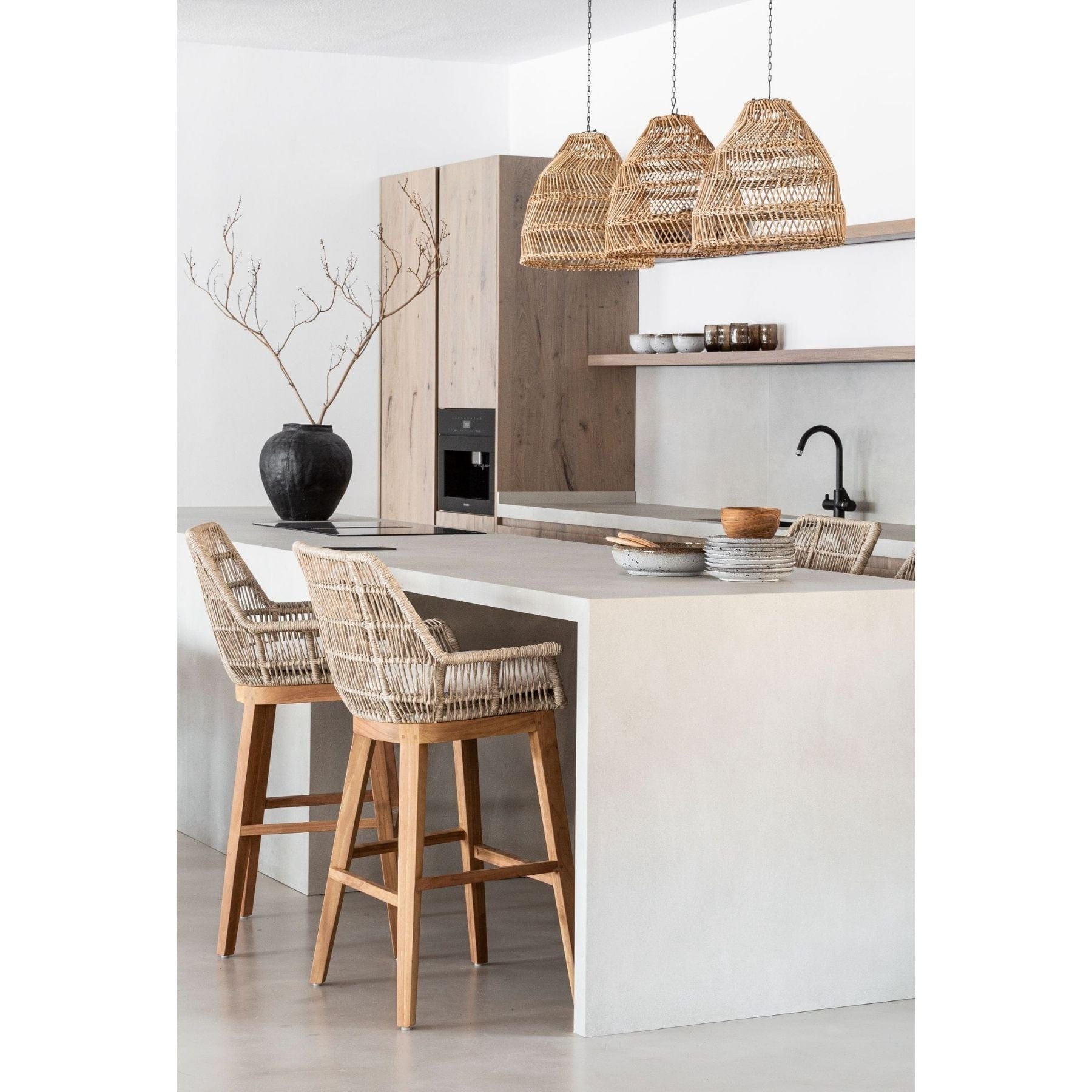 Zoco Home Lighting Wicker Pendant | Natural 36cm