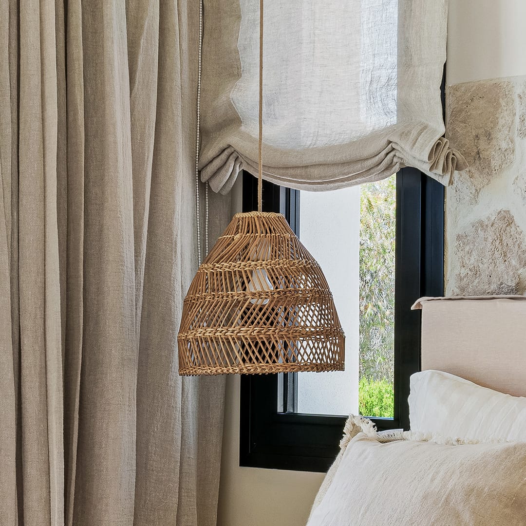 Zoco Home Decor/Lighting/Ceiling Lighting Wickie Lampshade Natural | Ø36cm