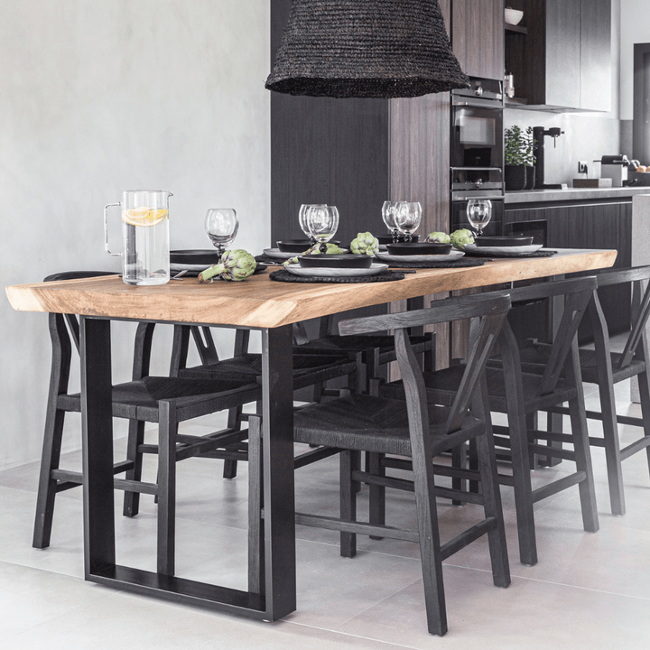 Zoco Home Furniture Wishbone Chair | Black