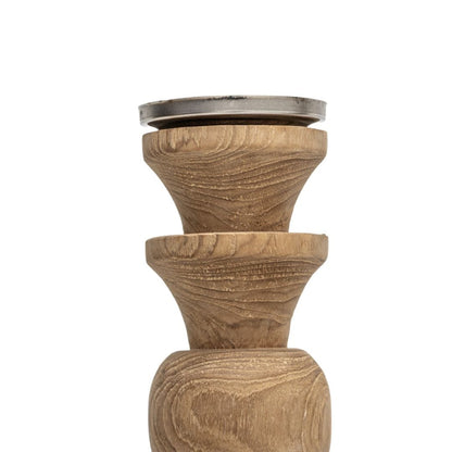 Zoco Home Wooden candle holder | 50cm