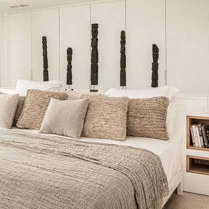 Zoco Home Decor/Accessories Wooden Sumba Statue | Black 51-70 cm