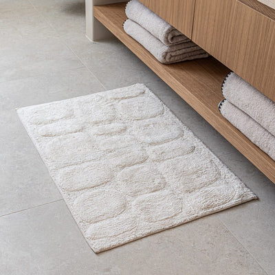 Zoco Home Tappetino da bagno in cotone Zarzis | 60x90 cm