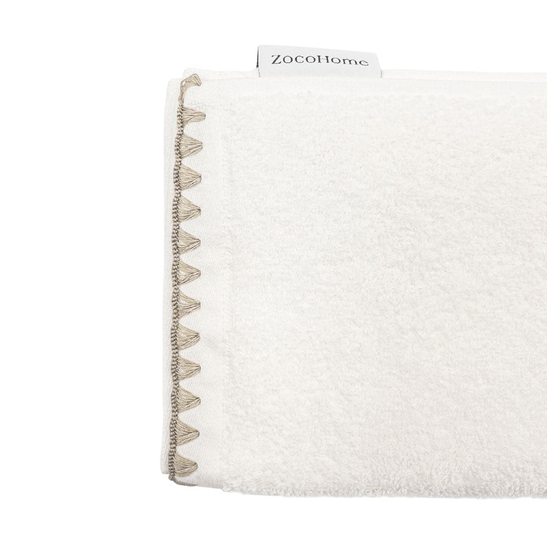 Zoco Home Decor/Textile/Towels Zen Towel | White