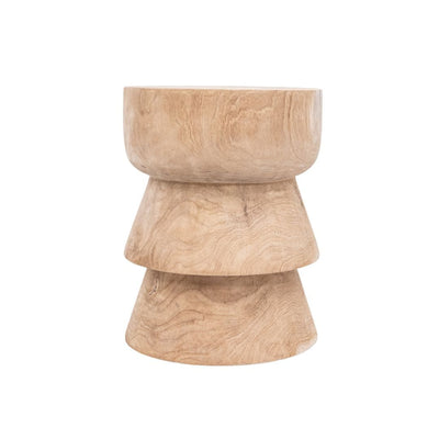 Zoco Home - Tabouret Zigzag | Naturel 35 x 45 cm