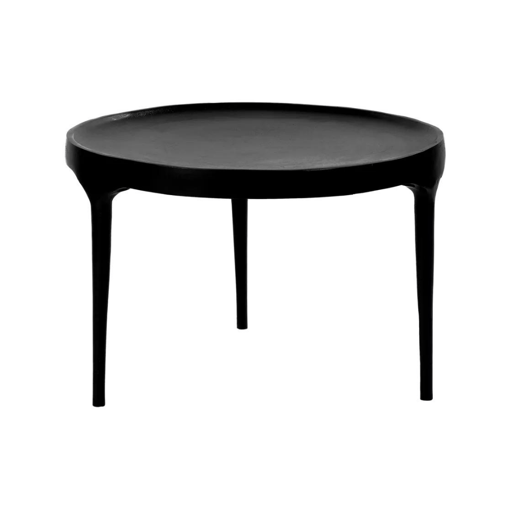 Zoco Home Aluminium Coffee table | Black D49x35cm