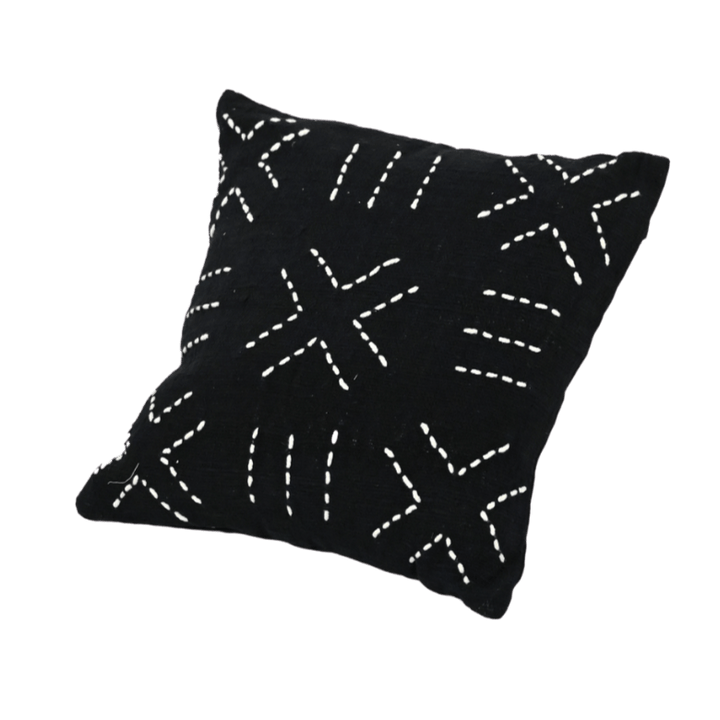 Zoco Home Textiles Bali Cushion Cover | Black 45cm