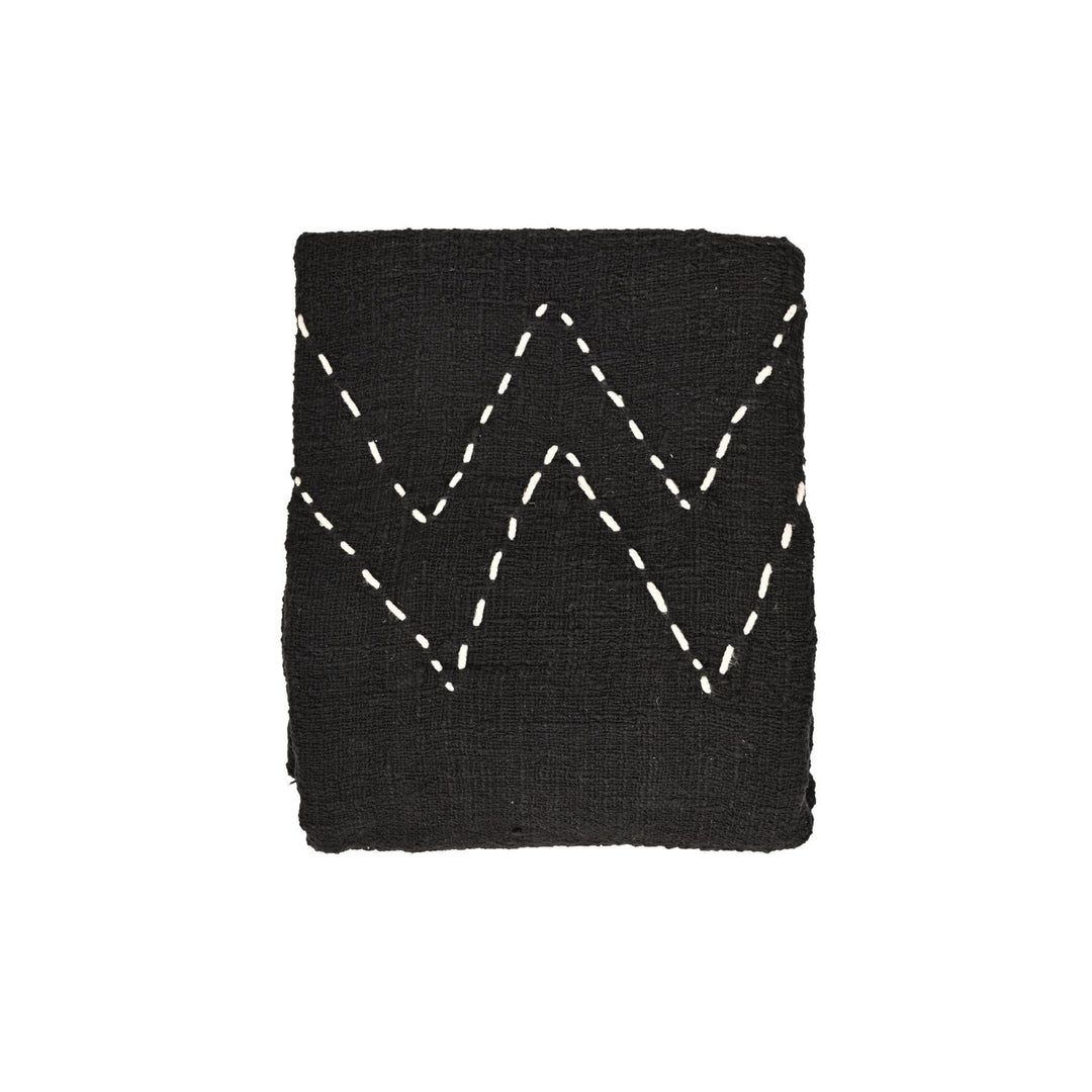 Zoco Home Textiles Bali Throw | Black | 220x130cm