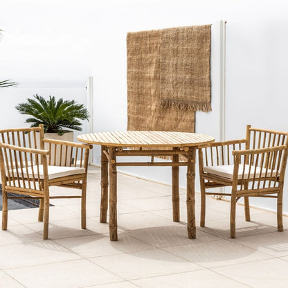Zoco Home Furniture Bamboo Dining Chair | 57x57x82cm