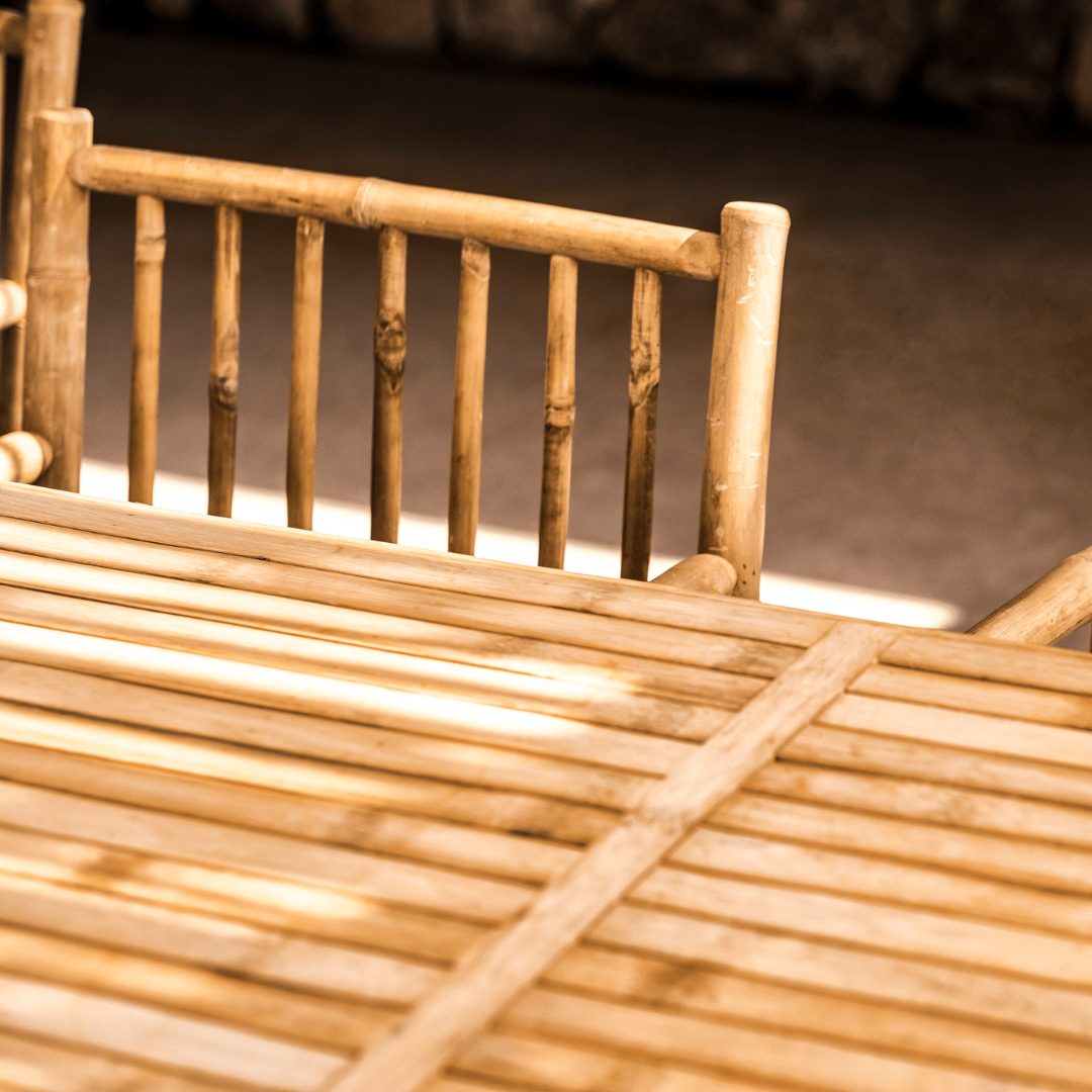 Zoco Home Furniture Bamboo Lounge Chair | 76x76x70cm
