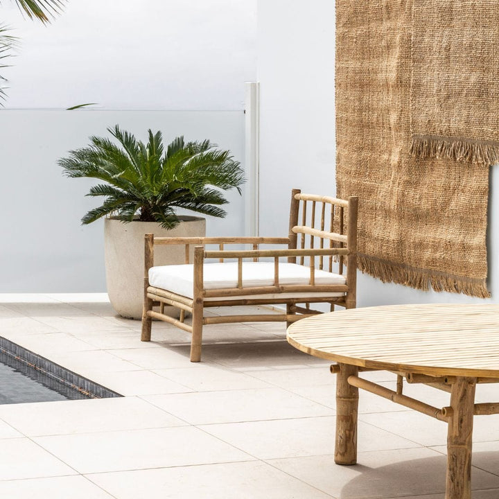 Zoco Home Furniture Bamboo Lounge Chair | 76x76x70cm