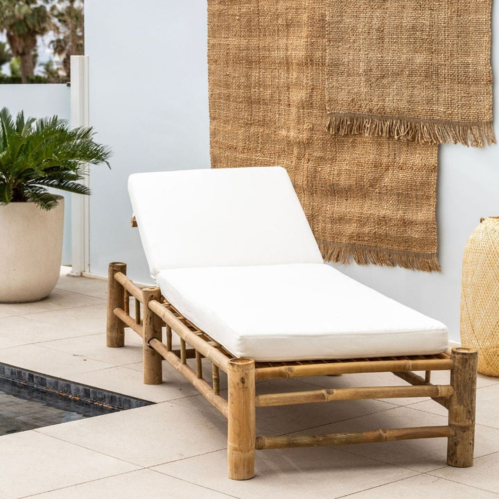 Zoco Home Furniture Bamboo Sunbed | 210x80x36cm