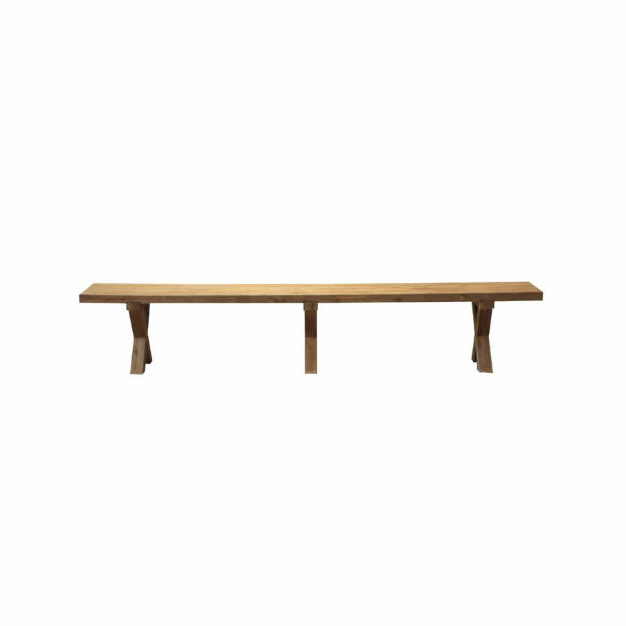 Zoco Home Furnitures Borneo Outdoor Bench | Natural Legs