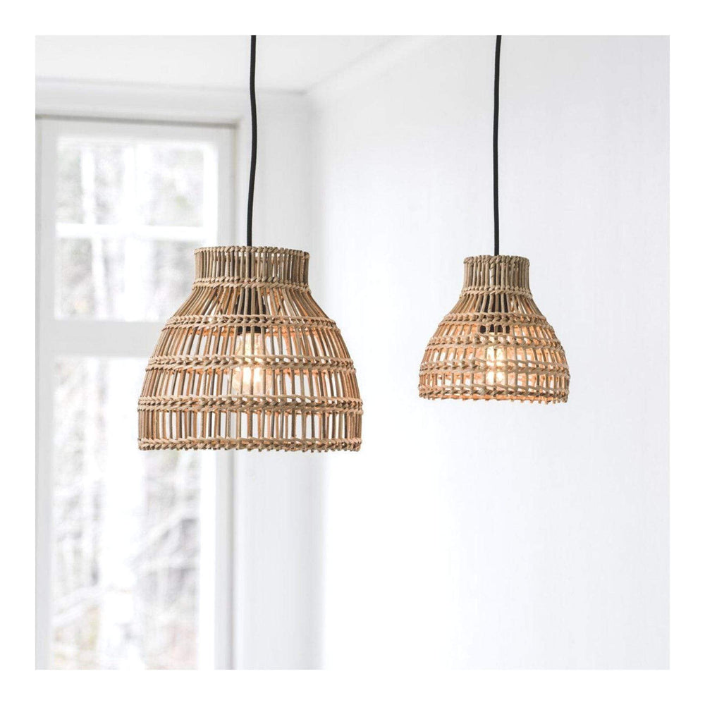 Zoco Home Lighting Braided Rattan Pendant | Natural 18cm