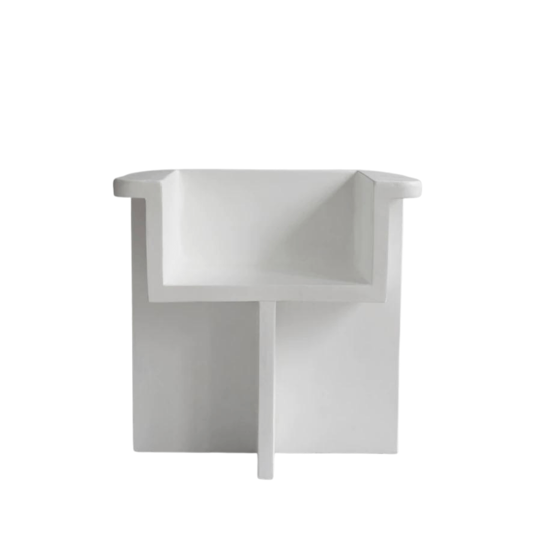Zoco Home Brutus Dining Chair | Bone White 68x50x67.5cm