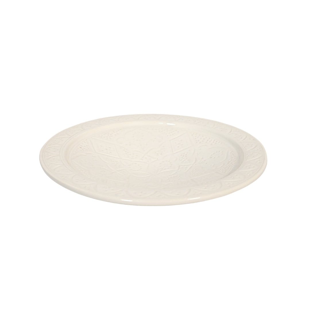 Zoco Home Kitchenware Ceramic Plate 36cm / White