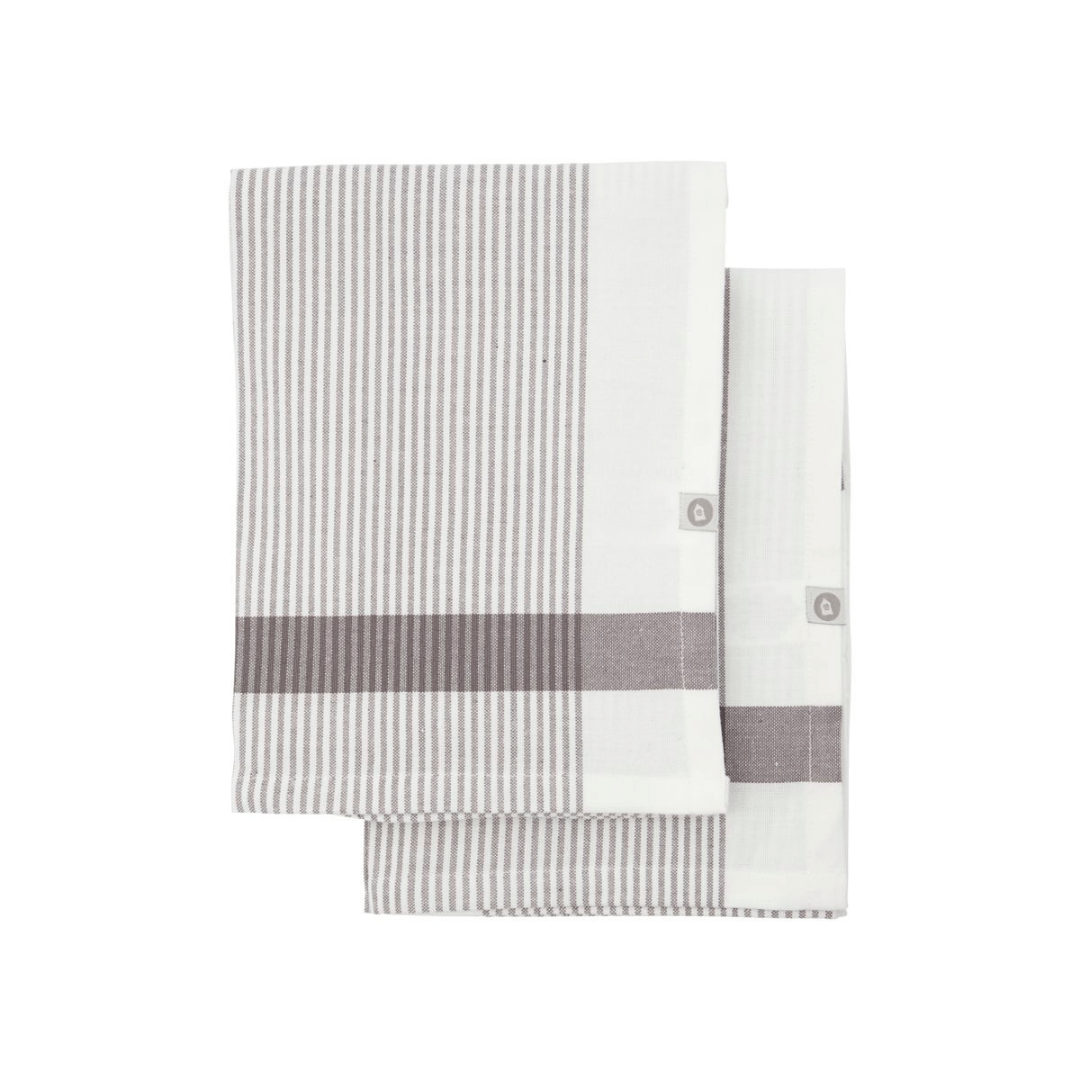 Zoco Home Chef Kitchen Towel | Set of 2 | Grey 75x55cm