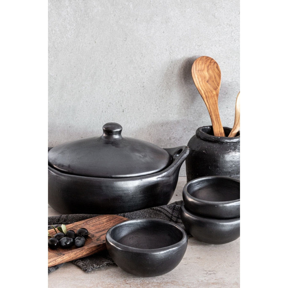 Zoco Home Kitchenware Clay bowl | Black 13cm