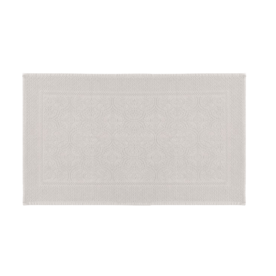 Zoco Home Textile Cotton Bathmat | Linen Sand 110x55cm