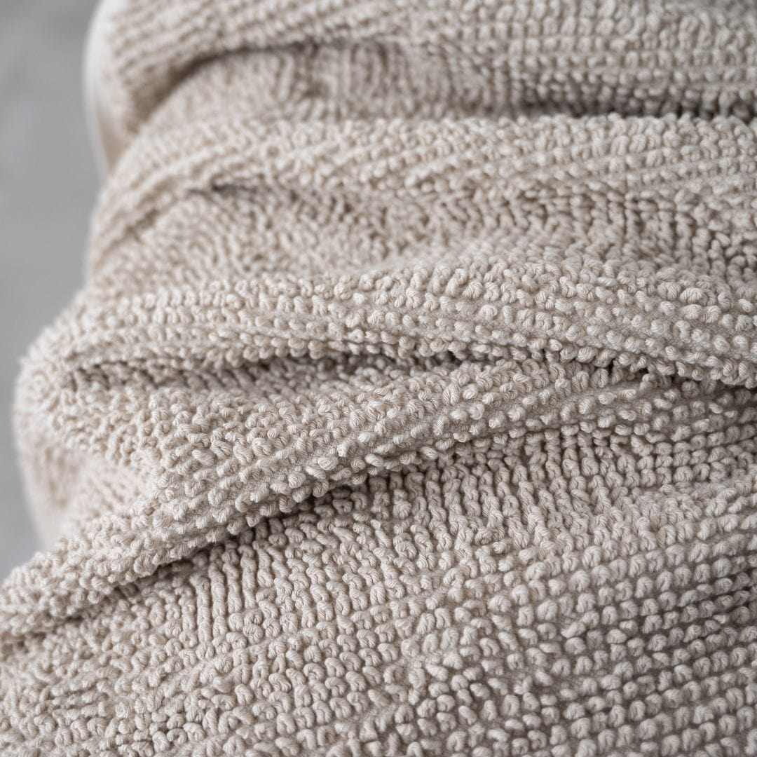 Zoco Home Textile Cotton Bathmat | Linen Sand 50x80cm