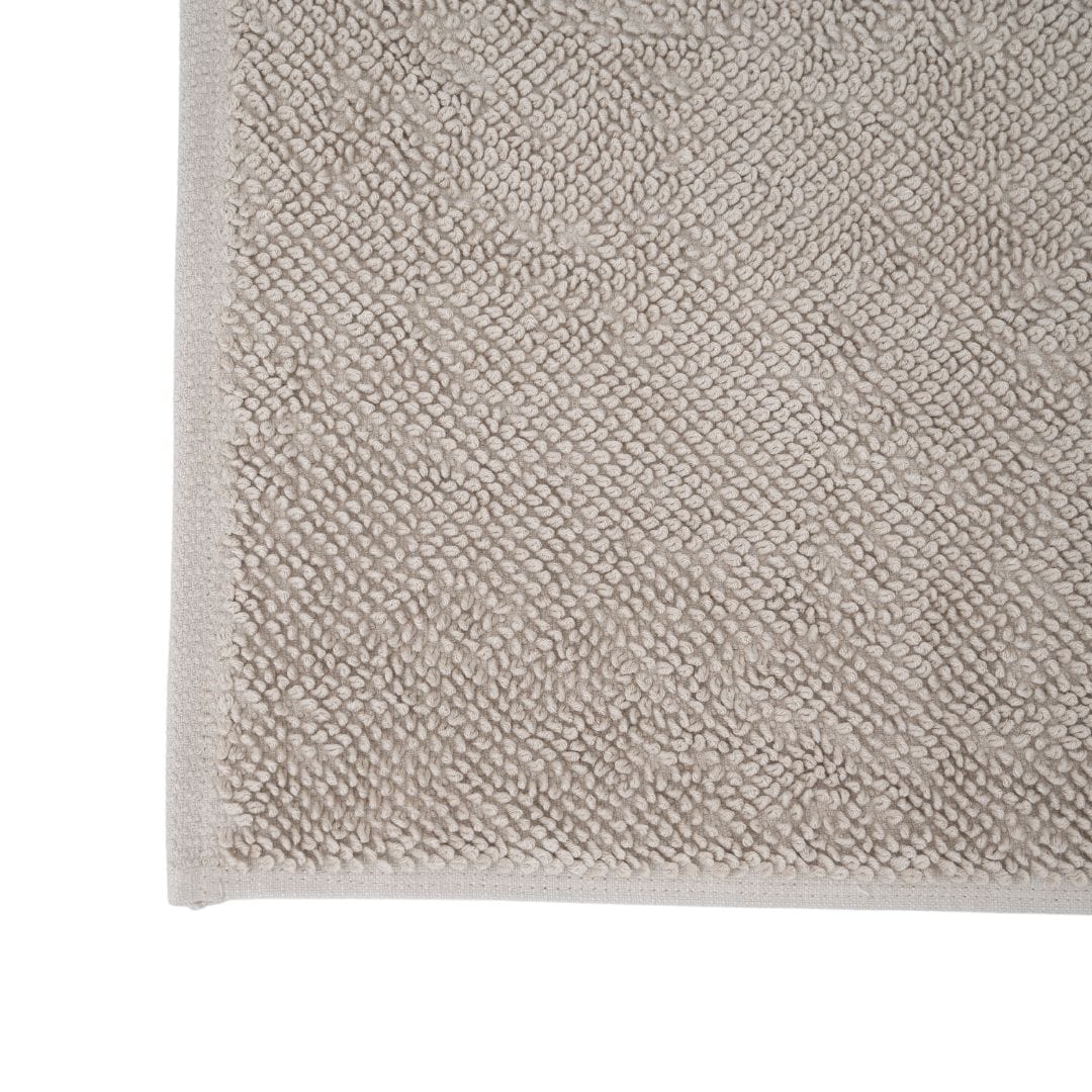 Zoco Home Textile Cotton Bathmat | Linen Sand 50x80cm