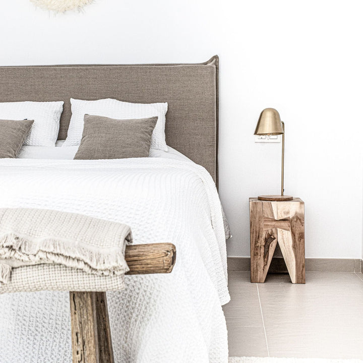 Zoco Home Beddings Cotton Bed Cover | White