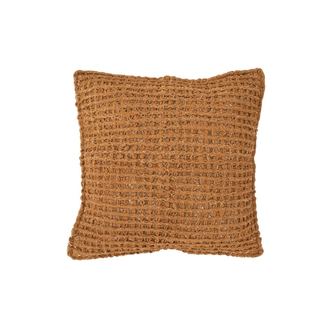 Zoco Home Cotton Cushion Cover Fancy | Mustard 50x50cm