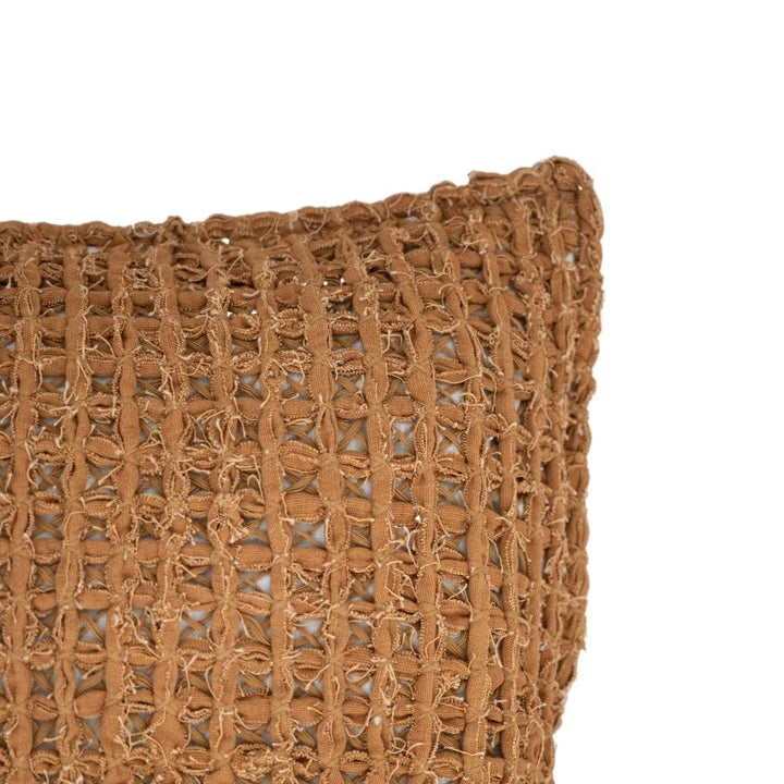 Zoco Home Cotton Cushion Cover Fancy | Mustard 50x50cm