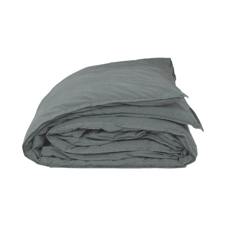 Zoco Home Beddings Cotton Duvet Cover | Dark Grey