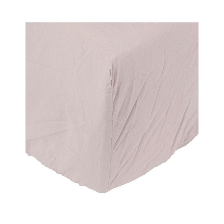 Zoco Home Beddings Cotton Fitted Sheet | Sand