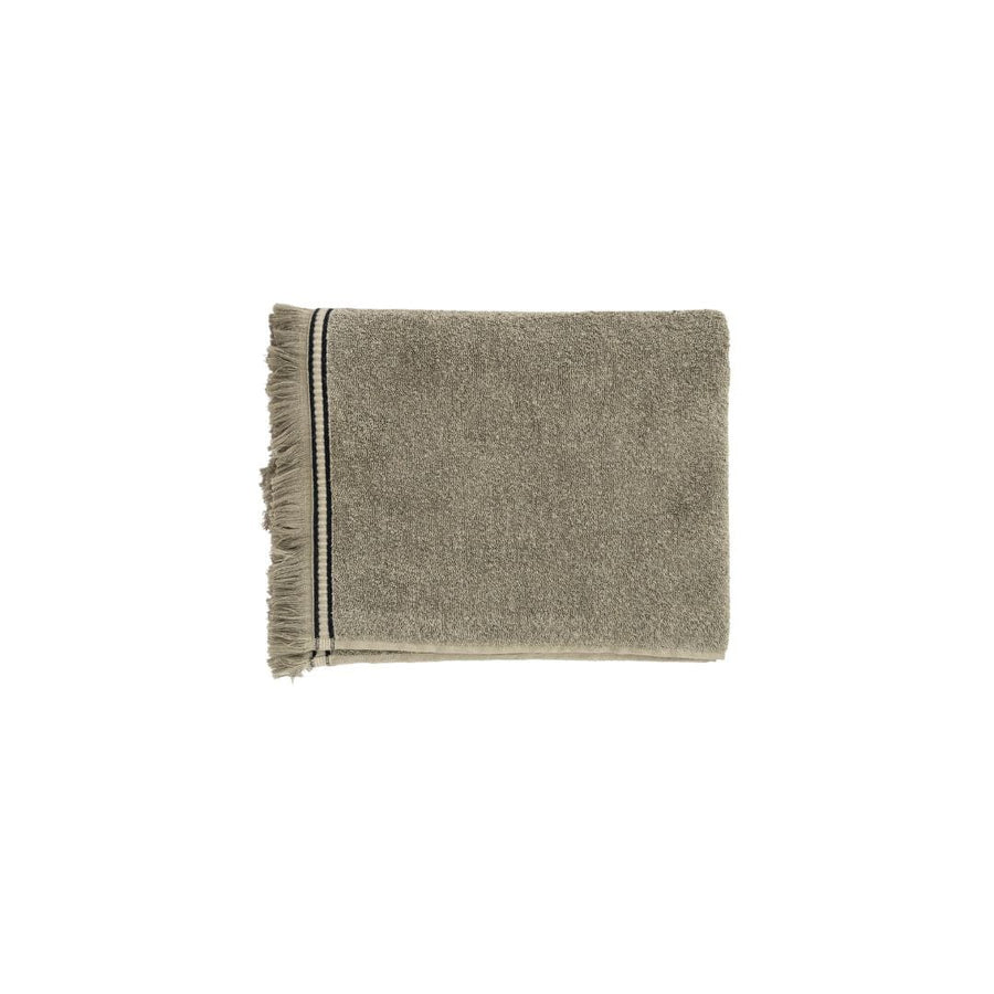 Zoco Home Textile Cotton Linen Towel | Kaki 90x140cm