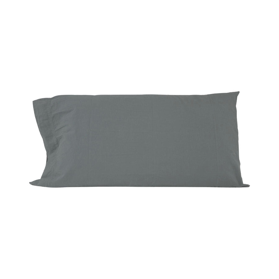 Zoco Home Beddings Cotton Pillowcase | Dark Grey 50x70cm