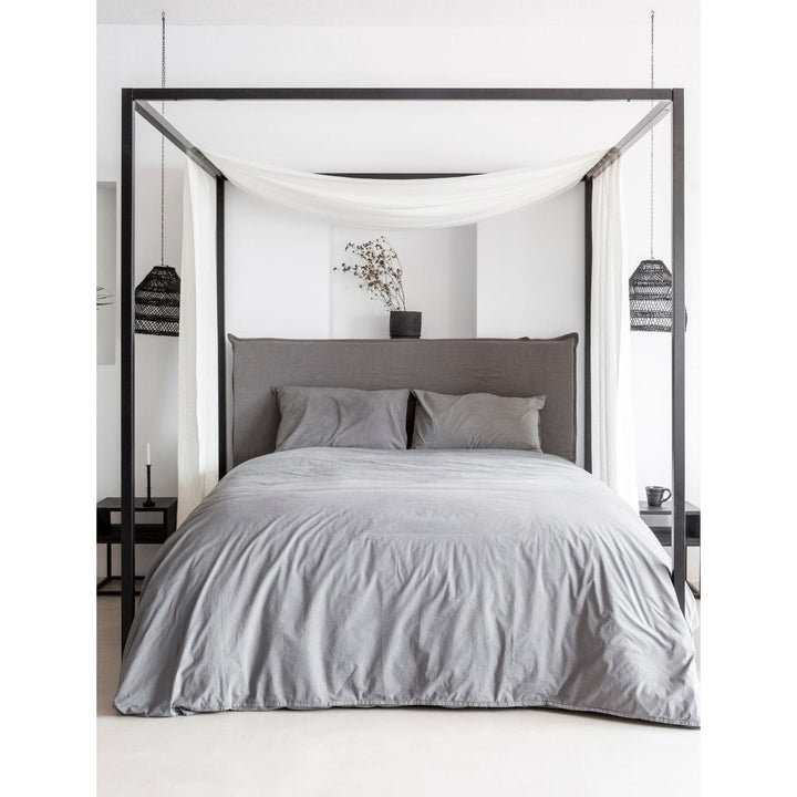 Zoco Home Beddings Cotton Pillowcase | Dark Grey 50x70cm