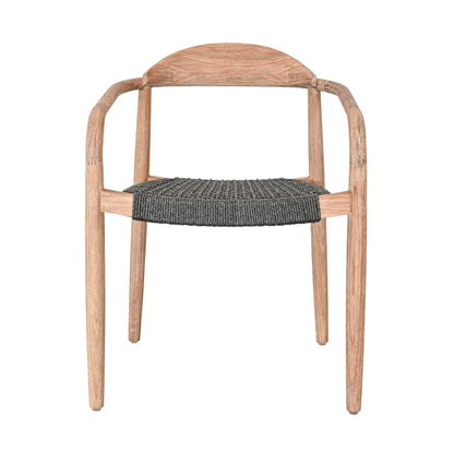 Zoco Home Eucalyptus Outdoor Chair | Grey 57x52x76cm
