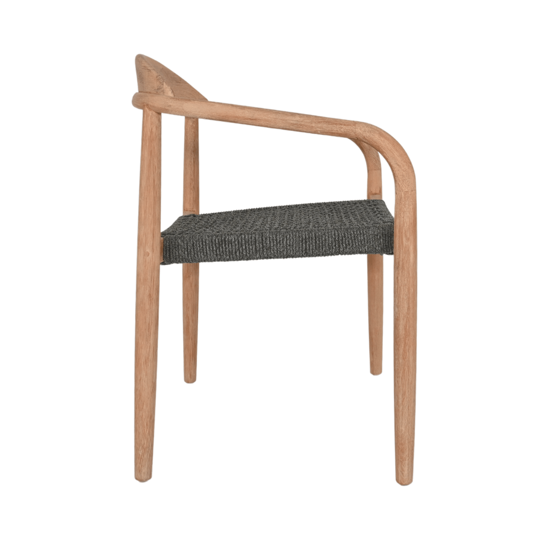 Zoco Home Eucalyptus Outdoor Chair | Grey 57x52x76cm