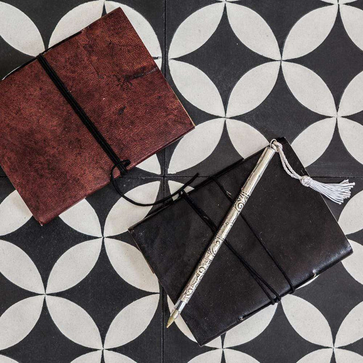 Leather notebook | Brown - Zoco Home 