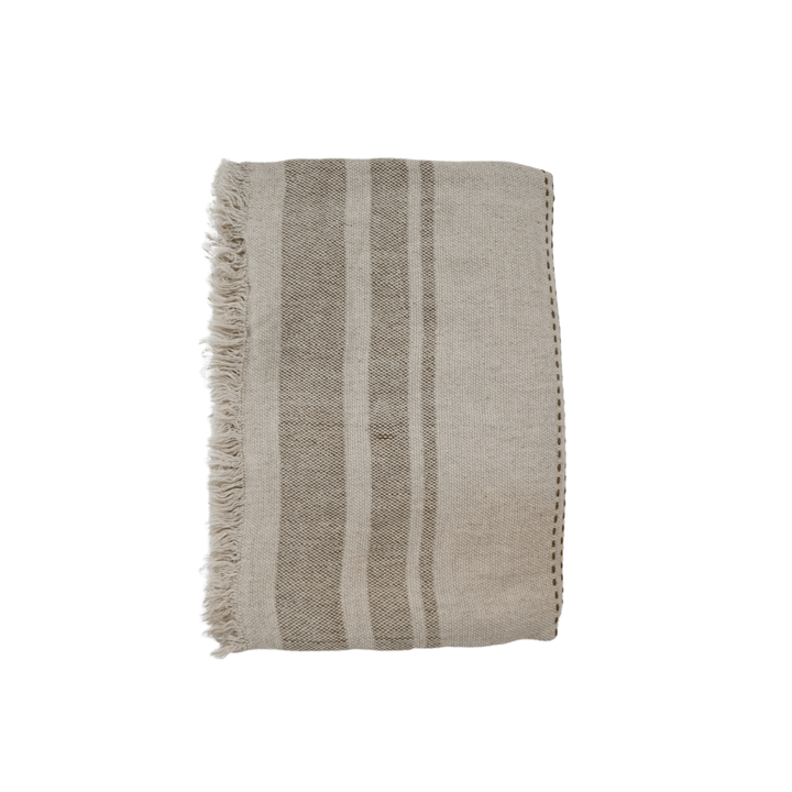 Zoco Home Fouta Linen Throw | Butternut 135x180cm