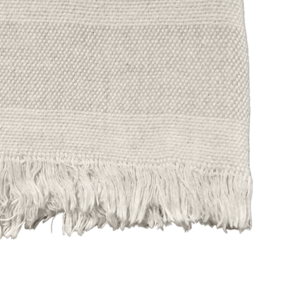 Zoco Home Fouta Linen Throw | Stone Beige 135x180cm