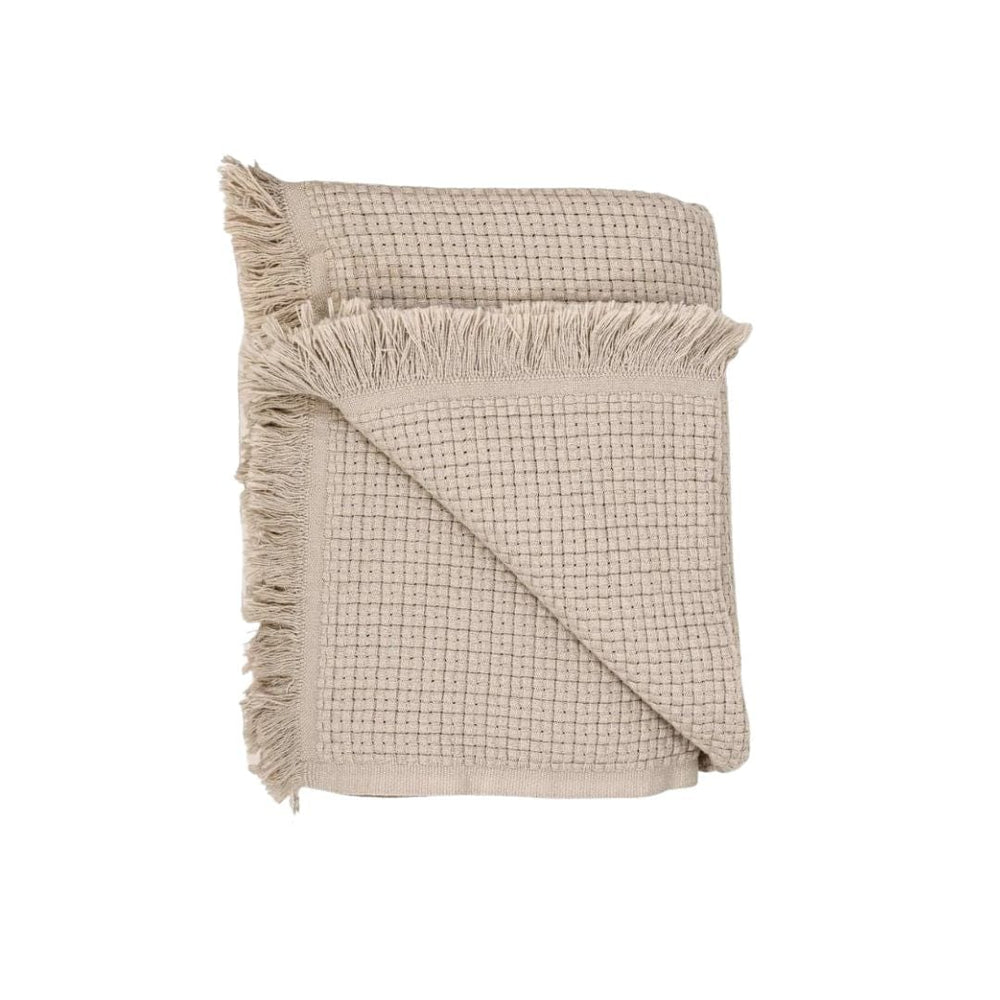 Zoco Home Fouta Throw | Beige 125x180cm