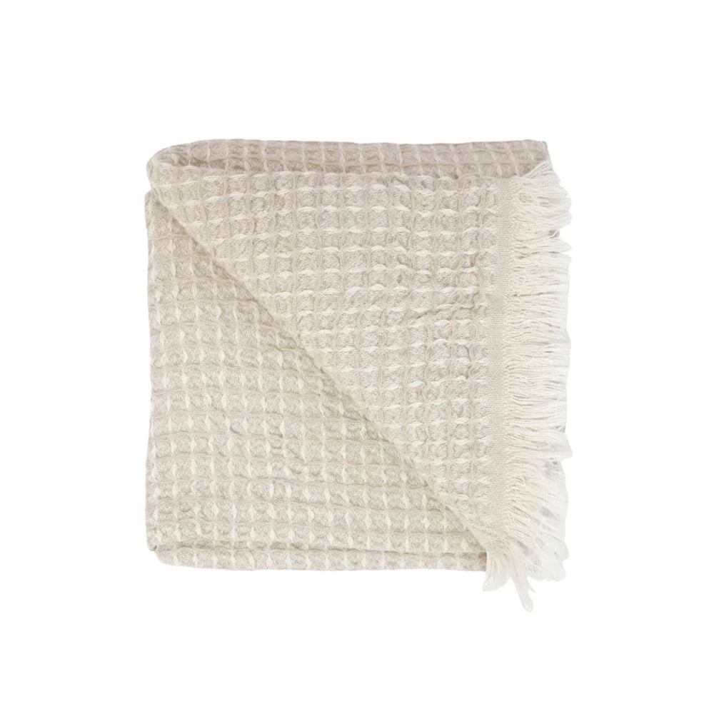 Zoco Home Fouta Waffle | Sand 95x180cm