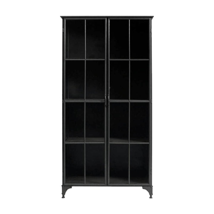 Iron Cabinet | Black 97x44x184cm