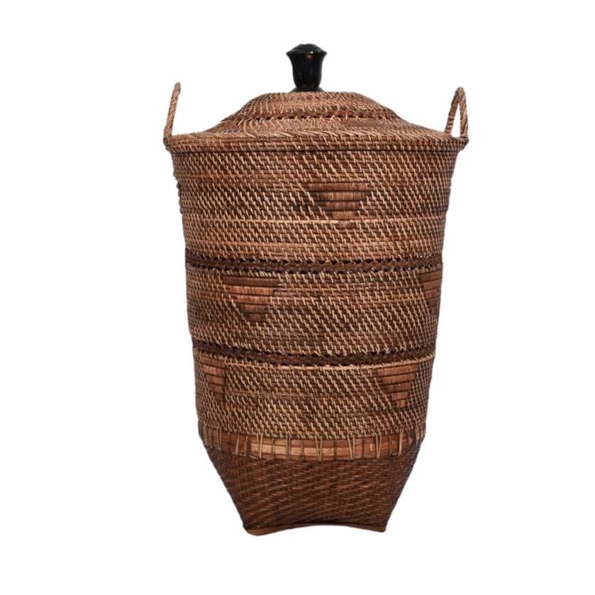 Ethnic Basket | Natural 60x70cm