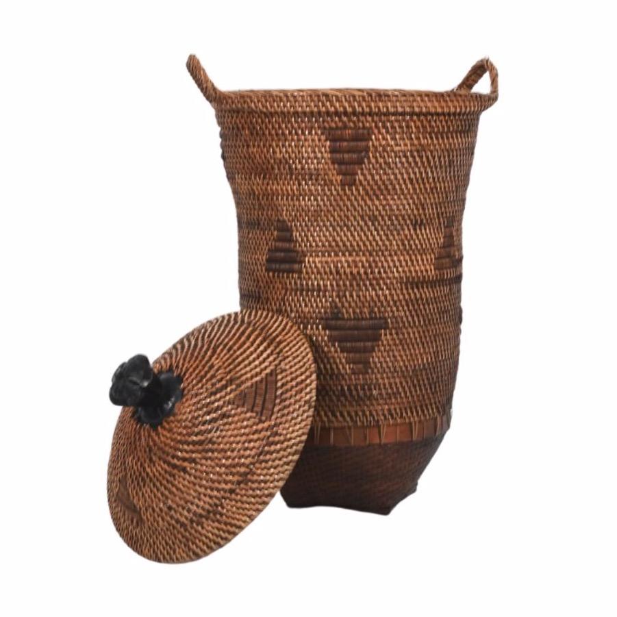 Ethnic Basket | Natural 60x70cm