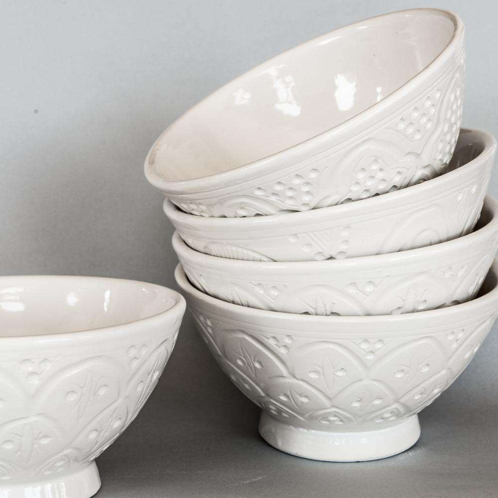 Ceramic bowl, white,16cm - Zoco Home 
