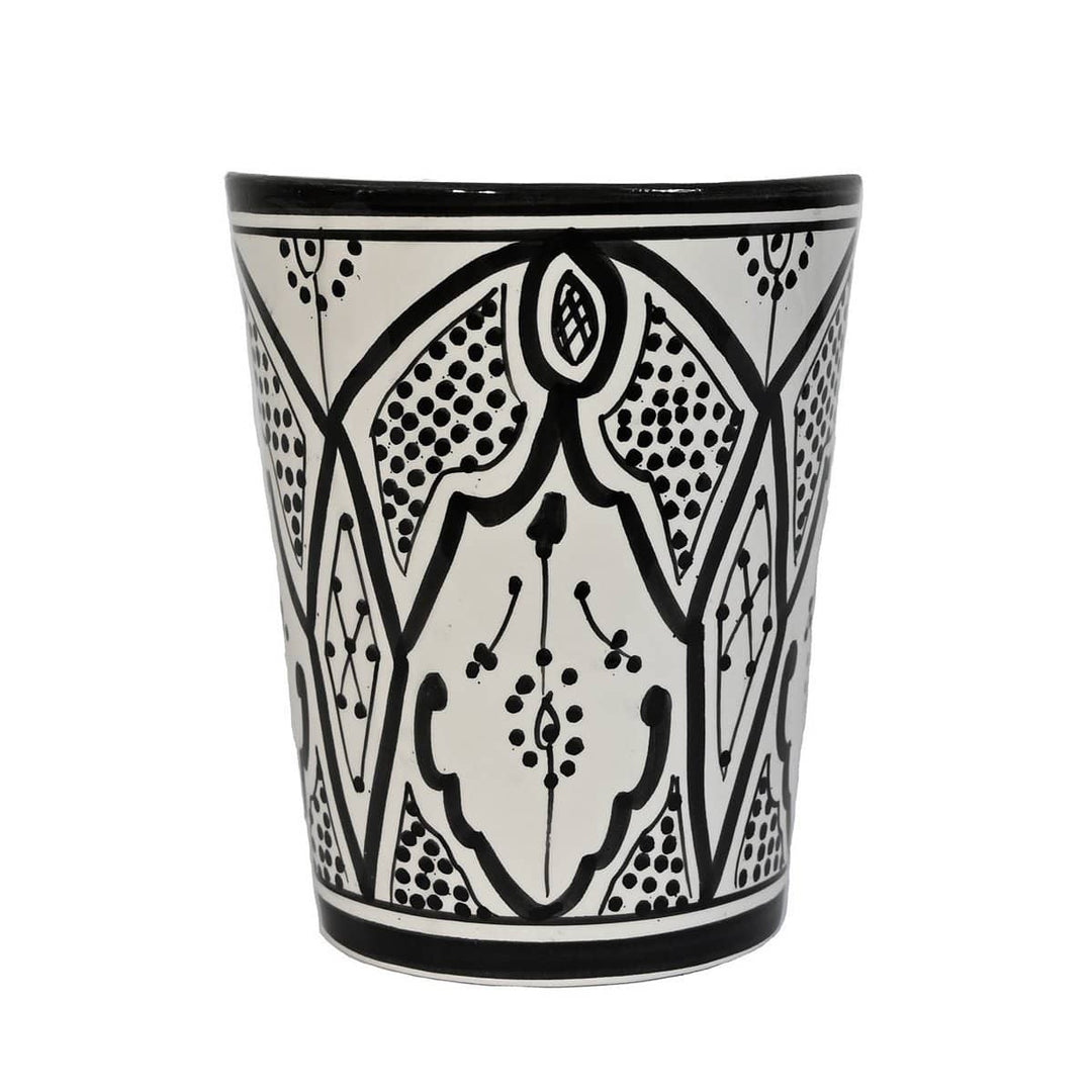 Moroccan Ceramic Vase 20cm