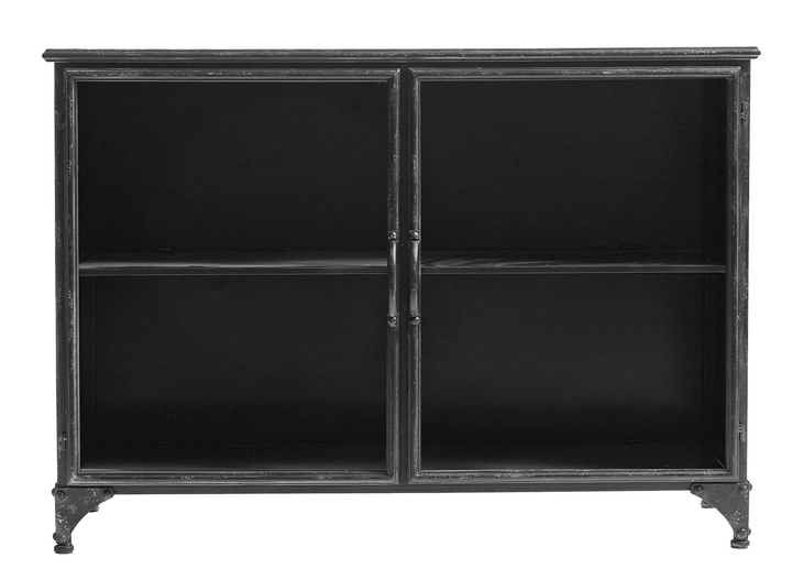 Zoco Home cabinets Iron Cabinet 104x74cm | Black
